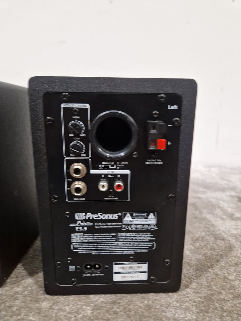 Presonus ERIS E3.5 Black Studio Monitors - 3.5