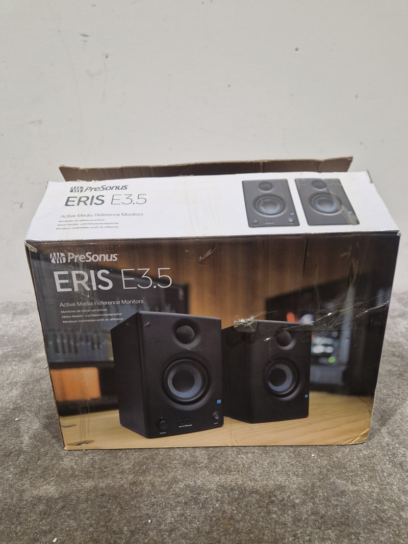 Presonus ERIS E3.5 Black Studio Monitors - 3.5