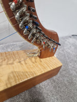 Triplett Christina 25 Therapy Harp S/N 05514 - Light System Installed - Excellent w/ Soft Case And Certification - Image 6