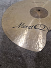 Murat Diril Renaissance Crash Cymbal - Professionally Repaired - Good - Photo 5