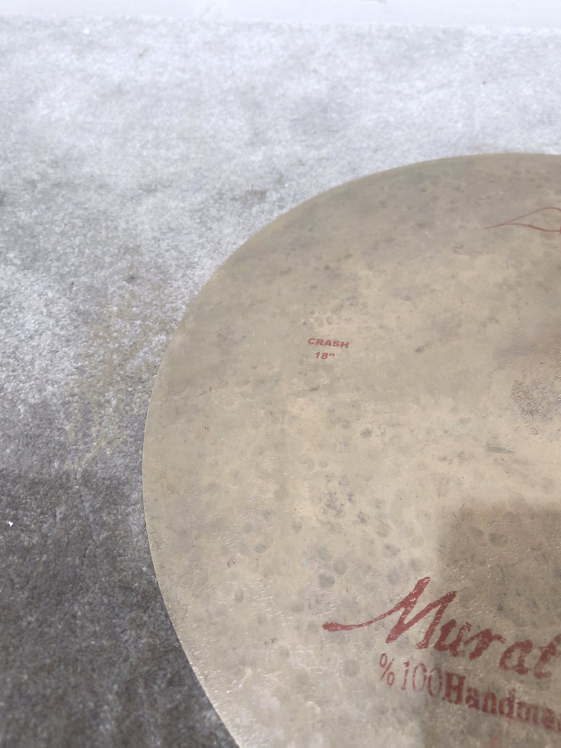 Murat Diril Arena 18'' Crash Cymbal - Handcrafted Artisan - Good - Image 6