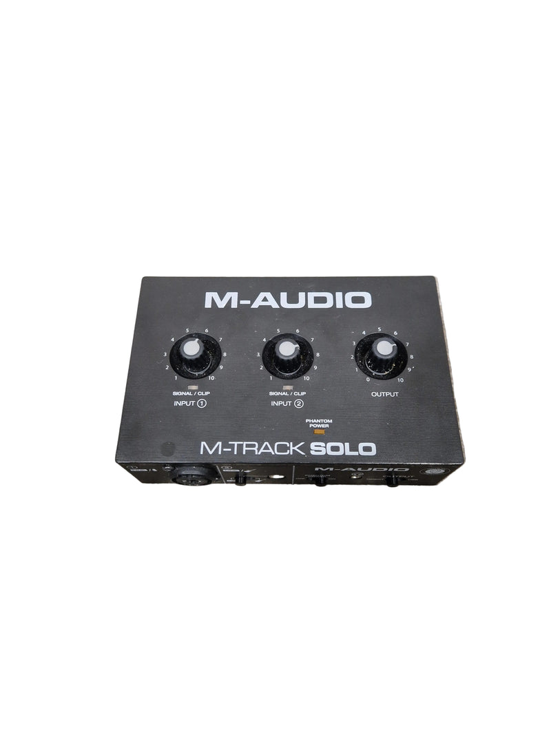 M-AUDIO M-TRACK Solo Audio Interface - USB Connectivity - Excellent w/ Original Box - Image 1