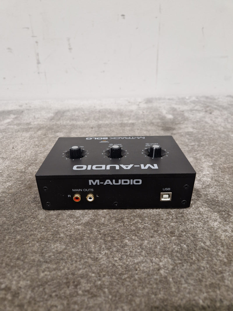 M-AUDIO M-TRACK Solo Audio Interface - USB Connectivity - Excellent w/ Original Box - Image 3