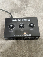 M-AUDIO M-TRACK Solo Audio Interface - USB Connectivity - Excellent w/ Original Box - Image 7