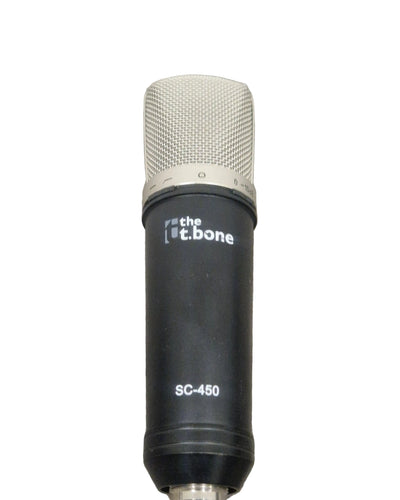 T.bone SC-450 Black Microphone - Large-Diaphragm Condenser - Very Good w/ Original Box & Hard Case & Mic Cable