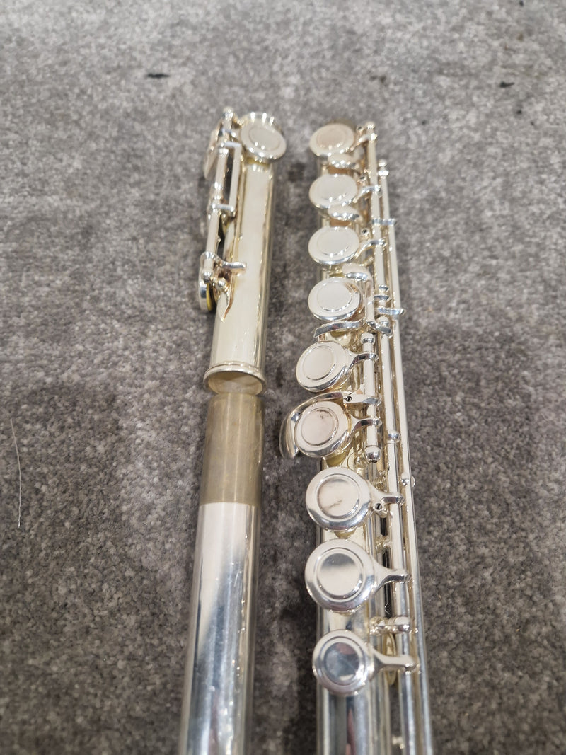 Kurioshi Vivace Silver Plated Flute - Silver-Plated Finish - Excellent w/ Soft Case - Image 7