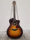 Taylor 214CE-SB-DLX Electro-Acoustic Guitar - Sunburst Finish - Excellent w/ Hard Case & Strap - Photo 6