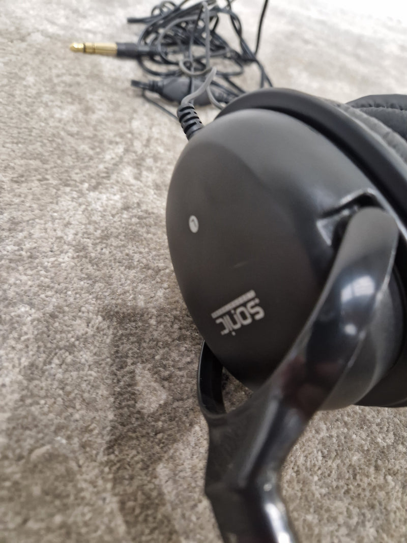 Sonic Laboratories Digital Stereo Headphones - Noise-Cancelling - Excellent - Image 10