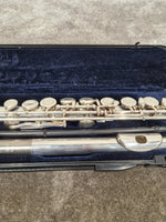 Kurioshi Vivace V11468 Silver/Gold Flute - Dual Finish - Very Good w/ Soft Case & Hard Case - Image 3