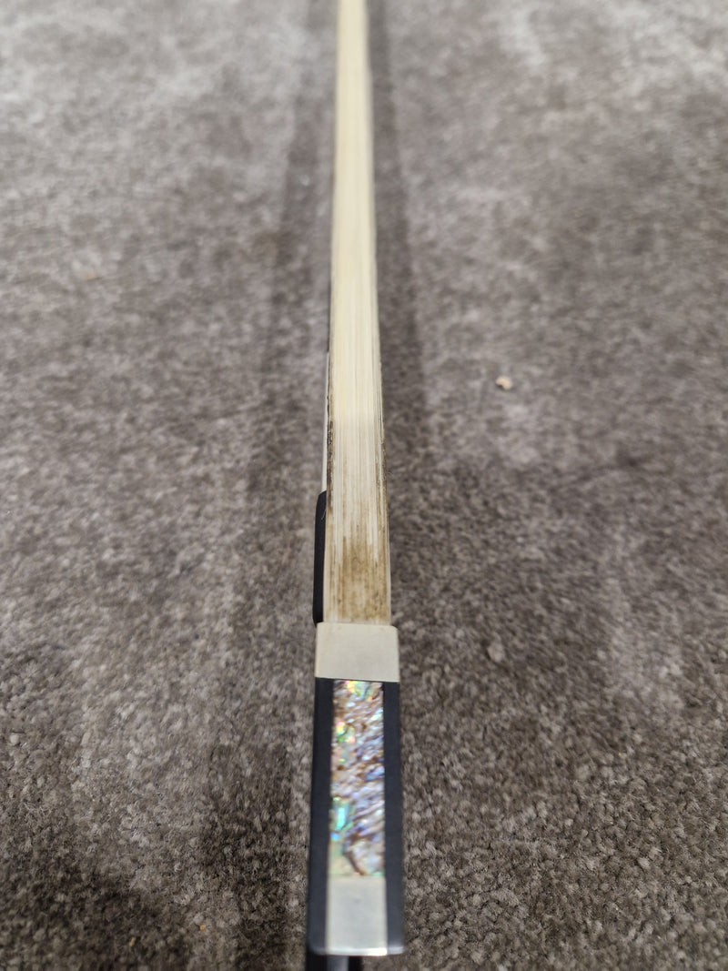 Artino BF-11 Violin Bow 4/4 Size Carbon Finish - Carbon Fiber - Excellent - Image 15