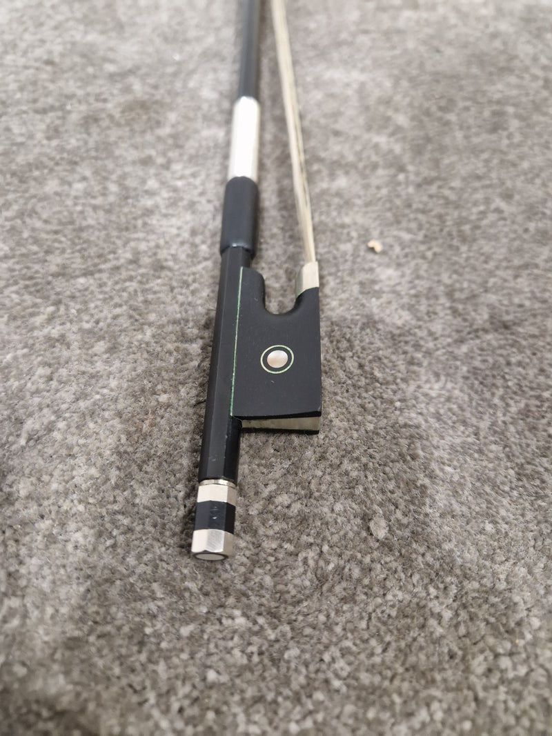 Artino BF-11 Violin Bow 4/4 Size Carbon Finish - Carbon Fiber - Excellent - Image 7