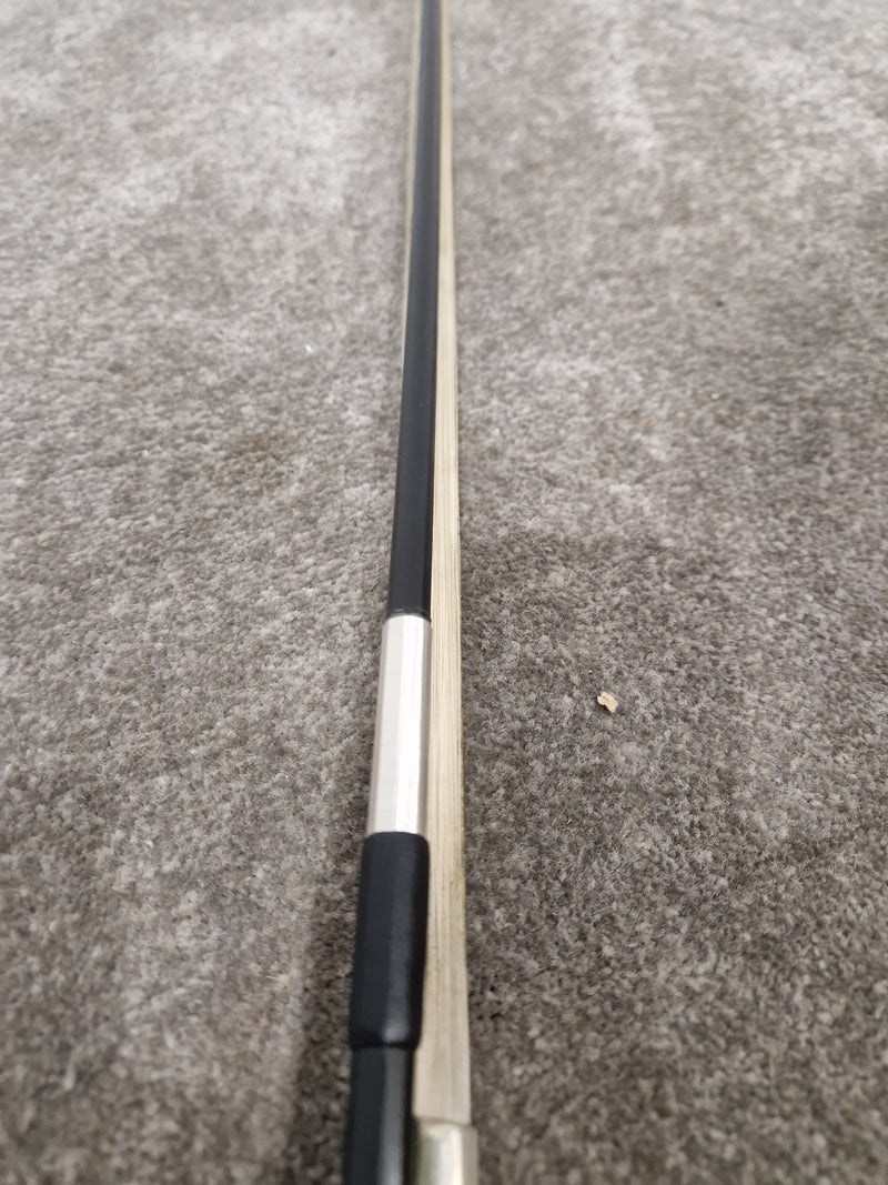 Artino BF-11 Violin Bow 4/4 Size Carbon Finish - Carbon Fiber - Excellent - Image 19