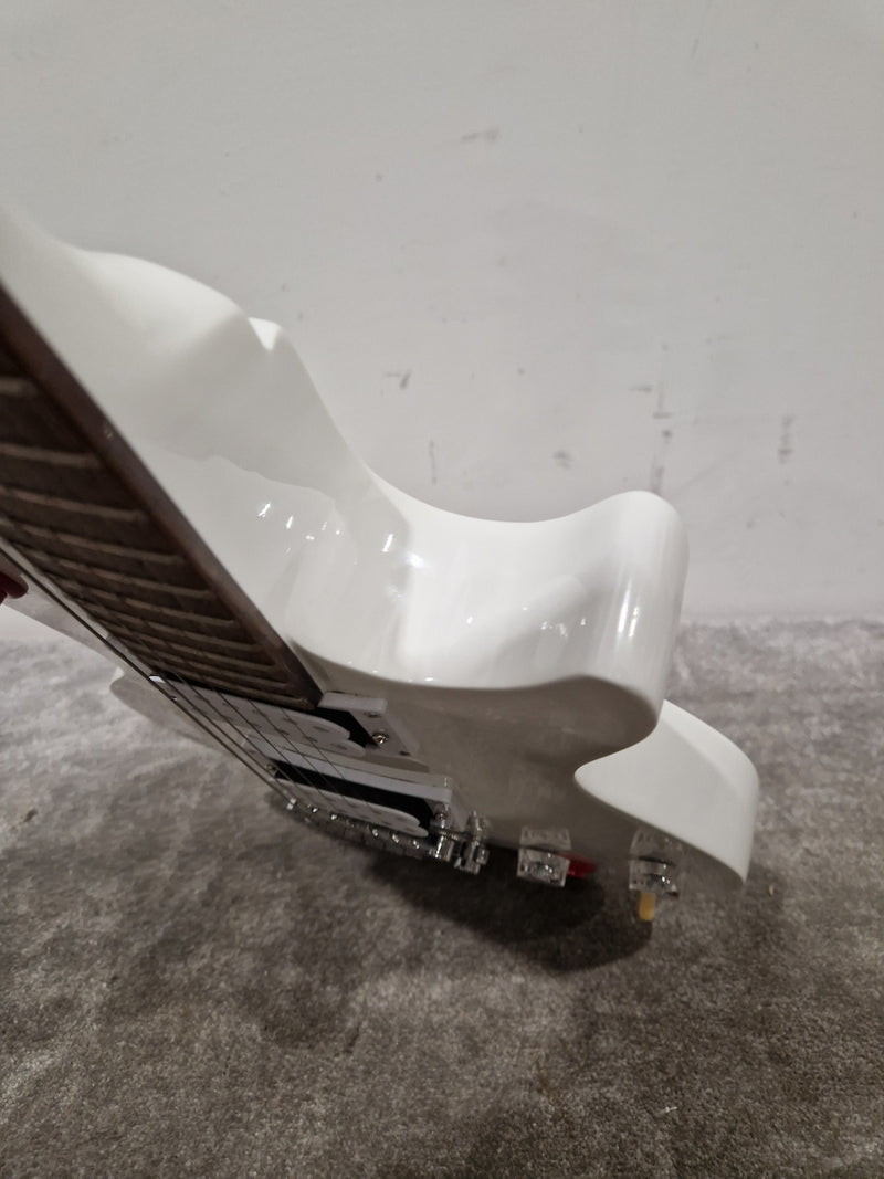 Palace Buckethead LP Style Full White Electric Guitar - Signature Design - Excellent - Image 11