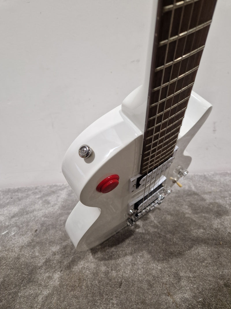 Palace Buckethead LP Style Full White Electric Guitar - Signature Design - Excellent - Image 12