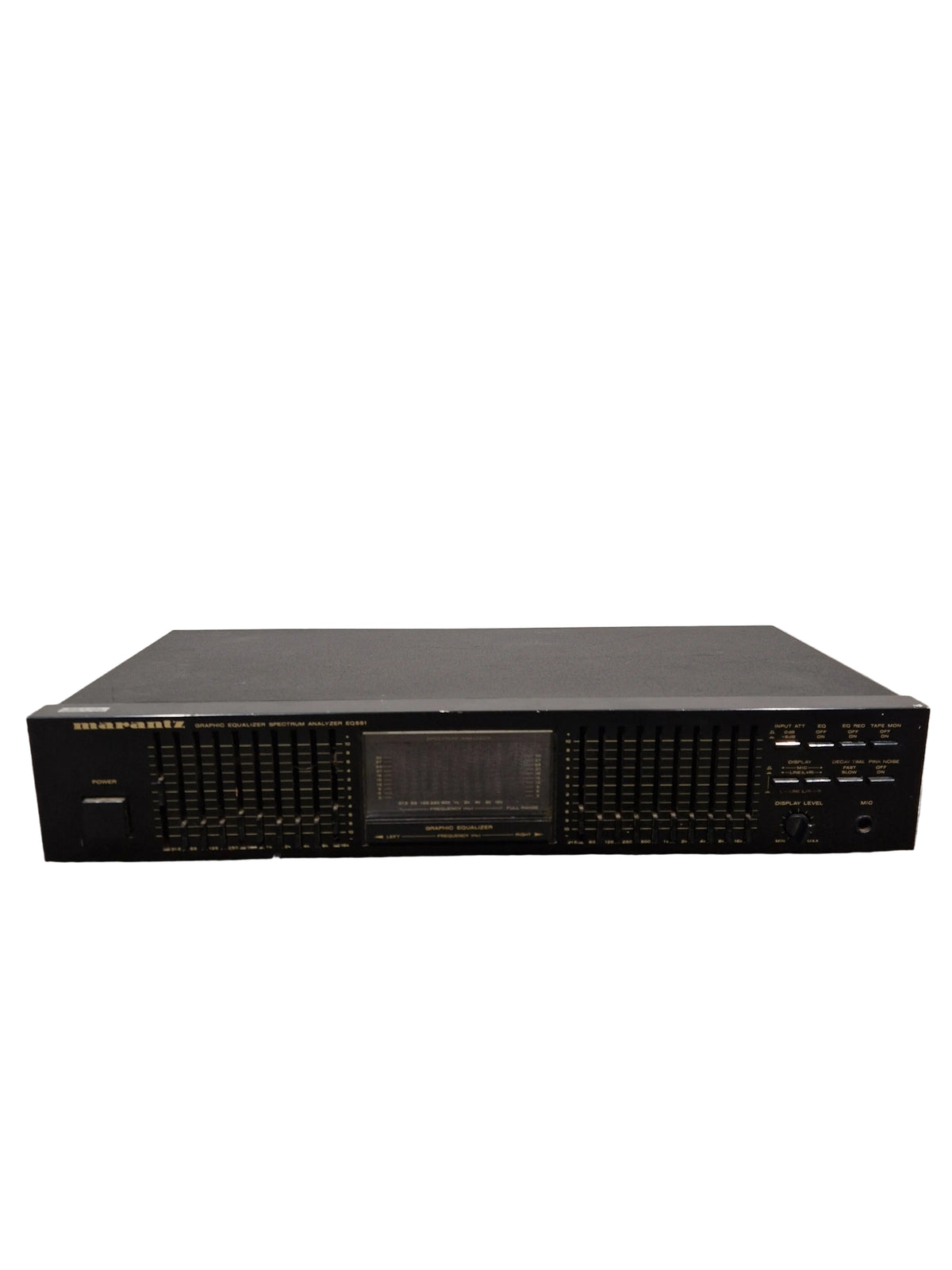 Marantz EQ551 Equalizer - 10-Band Graphic EQ - Very Good w/ Power Supply