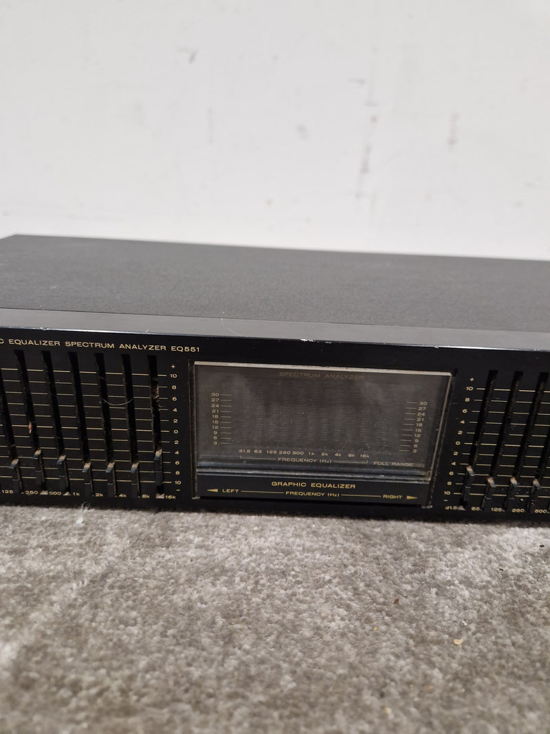 Marantz EQ551 Equalizer - 10-Band Graphic EQ - Very Good w/ Power Supply - Image 3