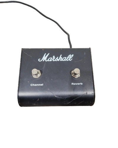 Marshall - 2-Button Footswitch - Channel/Reverb - Black - Good