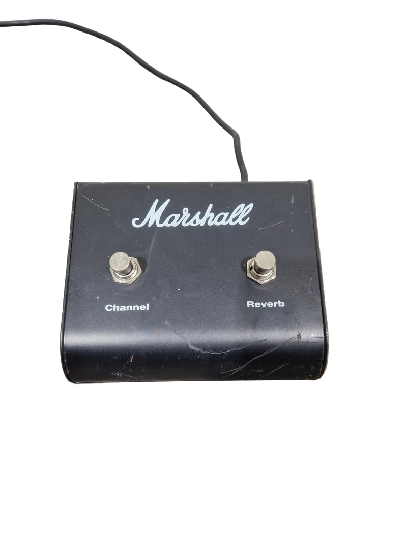 Marshall - 2-Button Footswitch - Channel/Reverb - Black - Good - Image 1