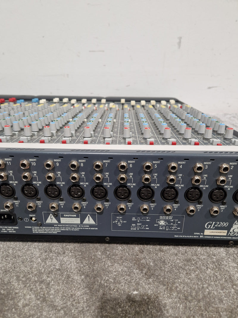 Allen & Heath GL2200-24 Mixing Console - 24-Channel - Excellent - Good - Image 9