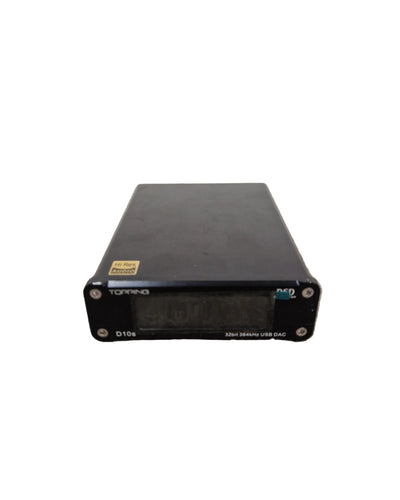 Topping D10S USB-DAC Black Audio Interface - Hi-Fi Grade - Excellent