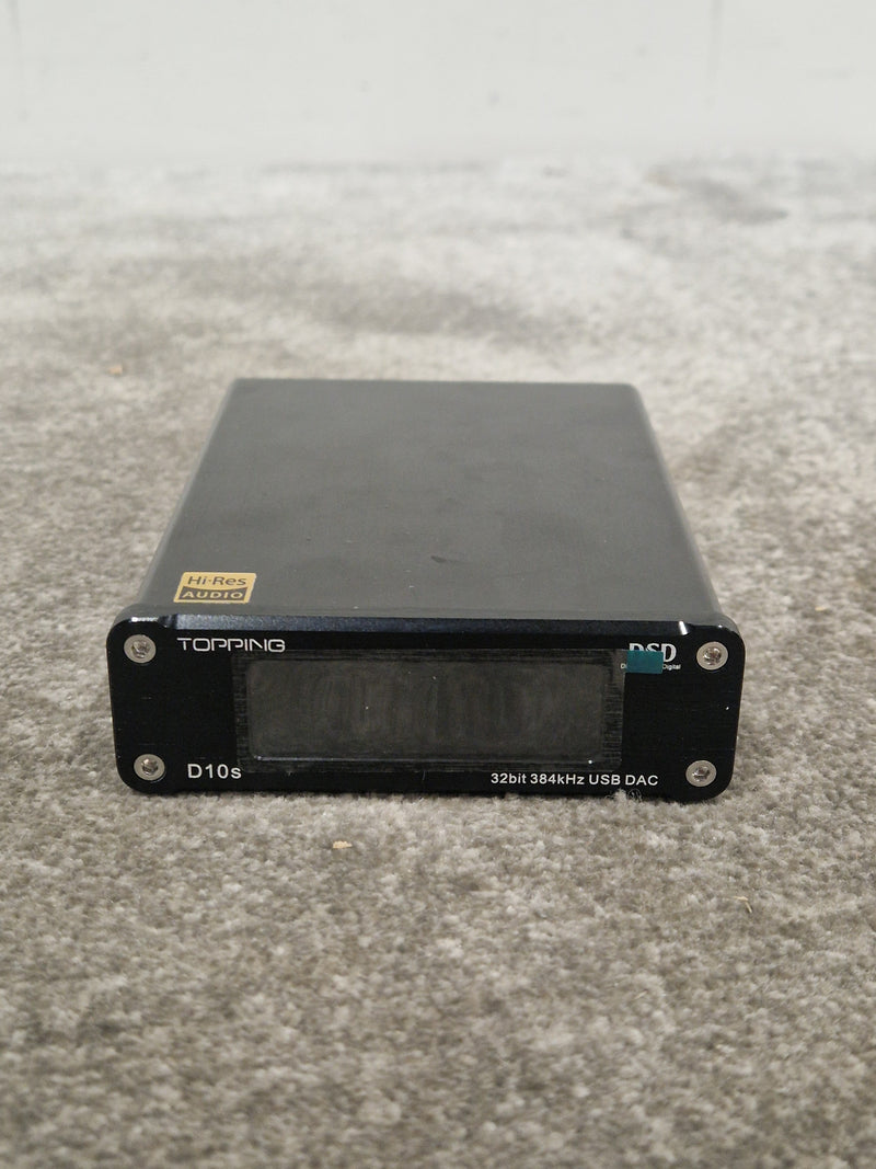 Topping D10S USB-DAC Black Audio Interface - Hi-Fi Grade - Excellent - Image 6