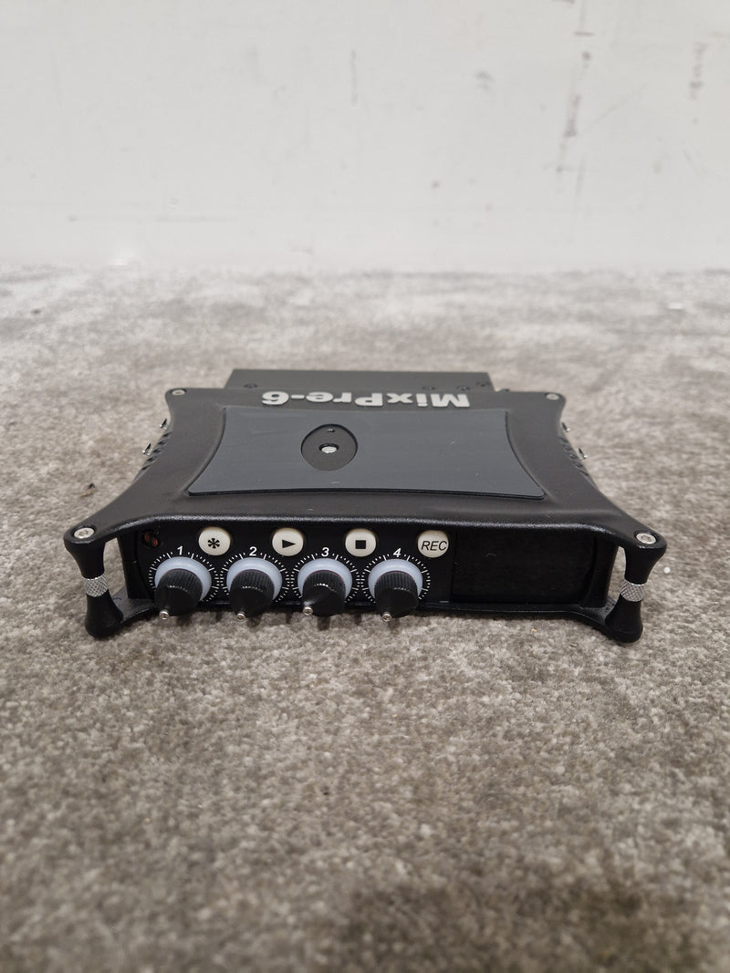 Mixpre-6 Black Audio Interface - Portable Multitrack Recorder - Excellent - Image 2