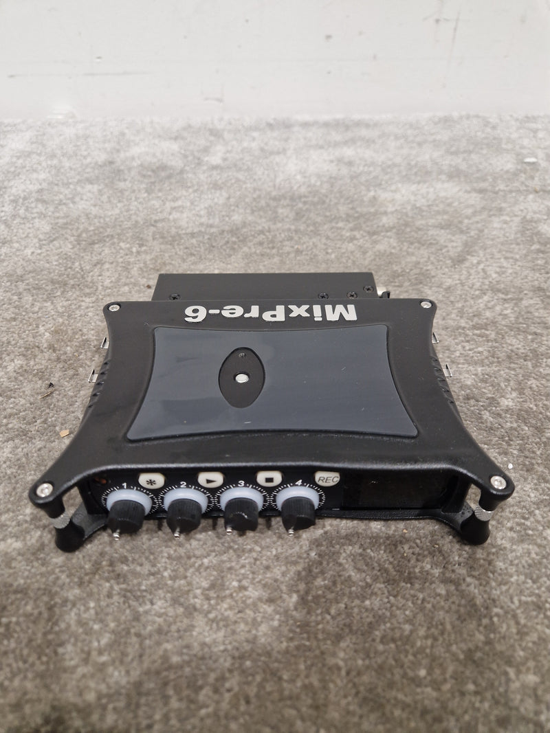 Mixpre-6 Black Audio Interface - Portable Multitrack Recorder - Excellent - Image 3