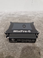 Mixpre-6 Black Audio Interface - Portable Multitrack Recorder - Excellent - Image 4