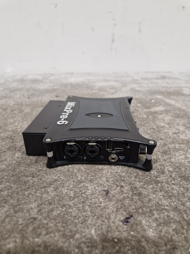 Mixpre-6 Black Audio Interface - Portable Multitrack Recorder - Excellent - Image 8