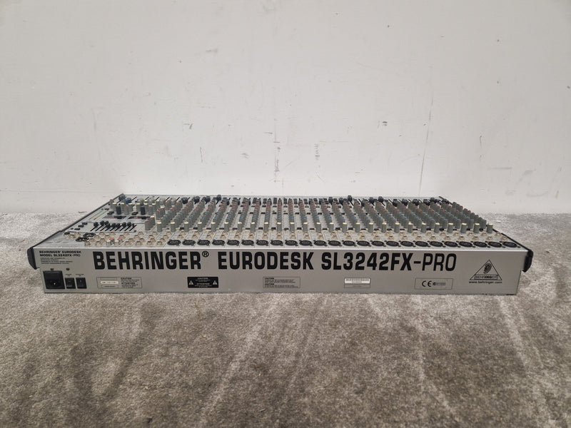 Behringer Eurodesk Sl3242fx-Pro Mixer - Multi-Effects Engine - Very Good w/ Power Cable - Image 24
