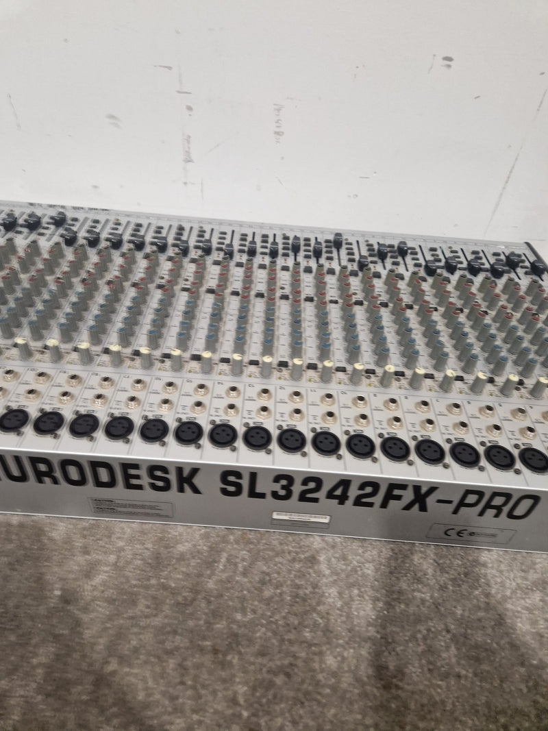Behringer Eurodesk Sl3242fx-Pro Mixer - Multi-Effects Engine - Very Good w/ Power Cable - Image 18
