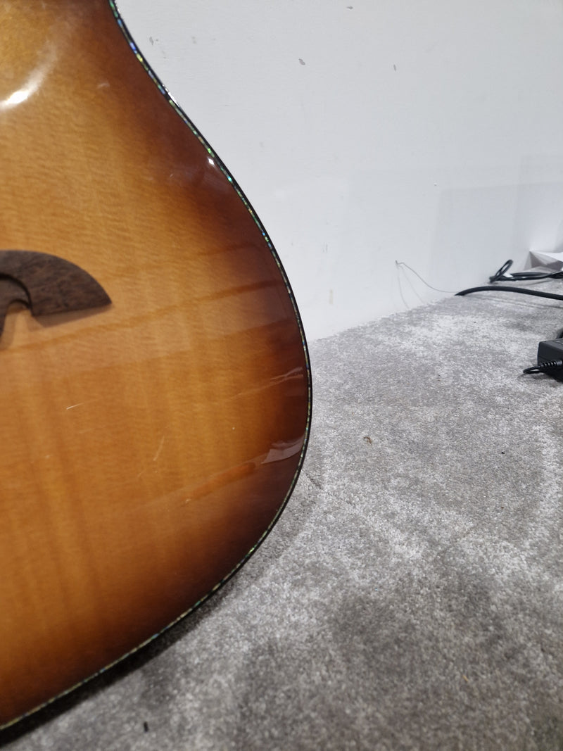 Alvarez MFA70WCEARSHB Sunburst Acoustic Guitar - Stunning Finish - Excellent w/ Hard Case - Image 15