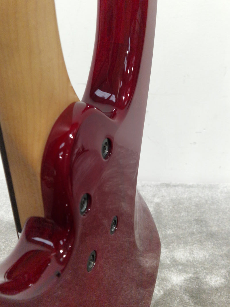 Toby Deluxe V by Tobias Red Bass Guitar - 5-String - Excellent w/ Hard Case - Image 17