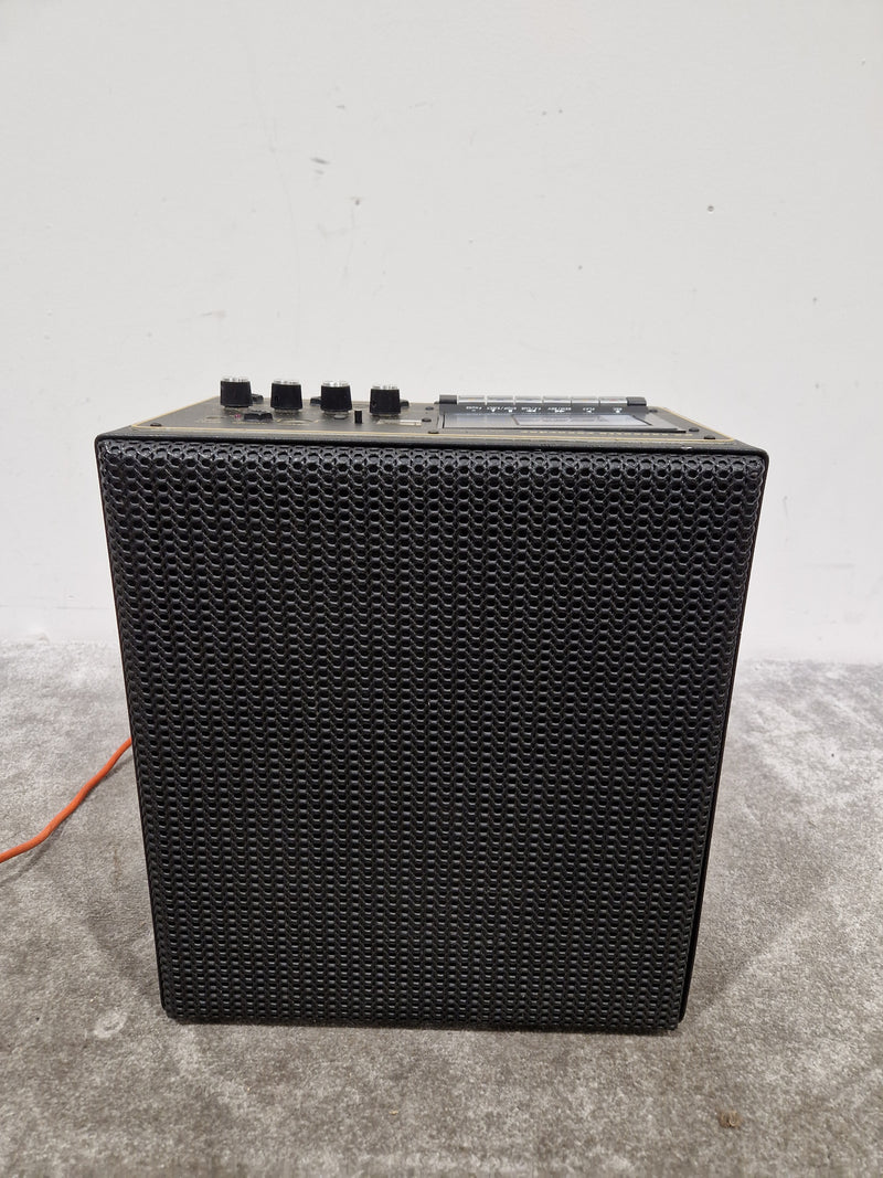 Coomber 2060-1 PA Cassette Recorder BLACK/GOLD PA System - Retro Design - Good w/ Power Cable - Image 6