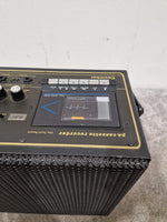 Coomber 2060-1 PA Cassette Recorder BLACK/GOLD PA System - Retro Design - Good w/ Power Cable - Image 7