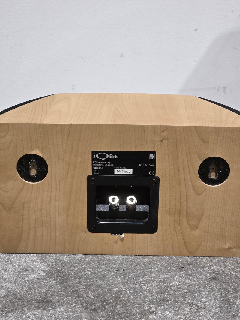 KEF iQ8ds - Pair of Speakers - Light Wood/Maple - Excellent w/ Original Box - Image 5