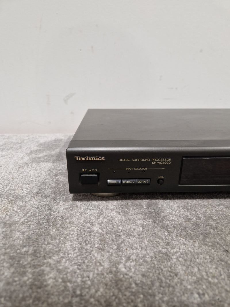 Technics Sh-Ac500d Surround Processor - High Precision Audio - Excellent w/ Original Box & Power Cable & remote control - Image 3