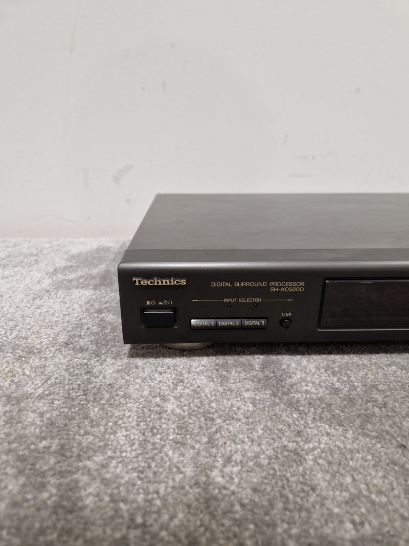 Technics Sh-Ac500d Surround Processor - High Precision Audio - Excellent w/ Original Box & Power Cable & remote control - Image 3