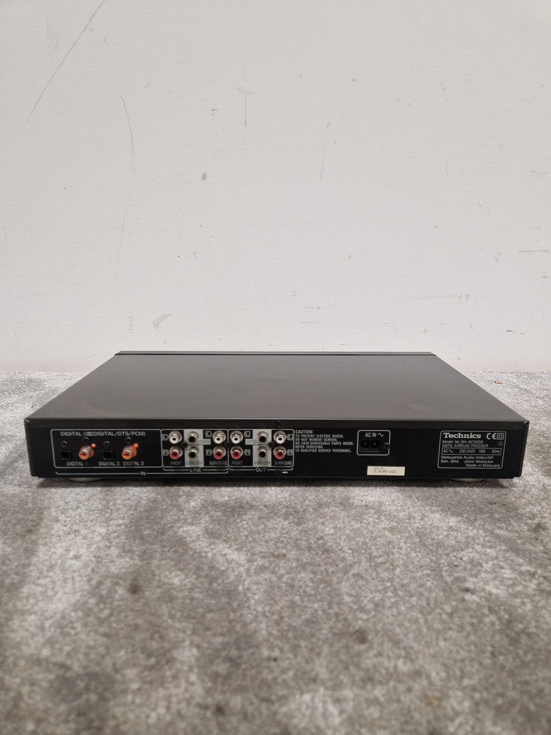 Technics Sh-Ac500d Surround Processor - High Precision Audio - Excellent w/ Original Box & Power Cable & remote control - Image 4