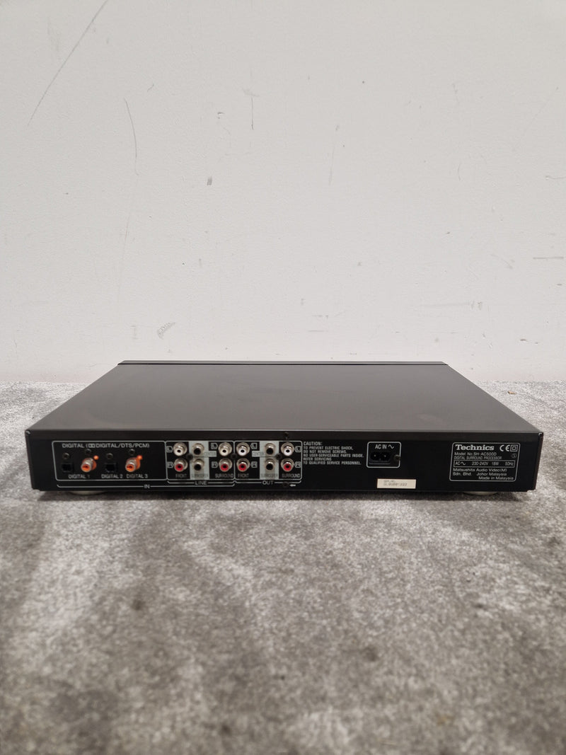 Technics Sh-Ac500d Surround Processor - High Precision Audio - Excellent w/ Original Box & Power Cable & remote control - Image 4