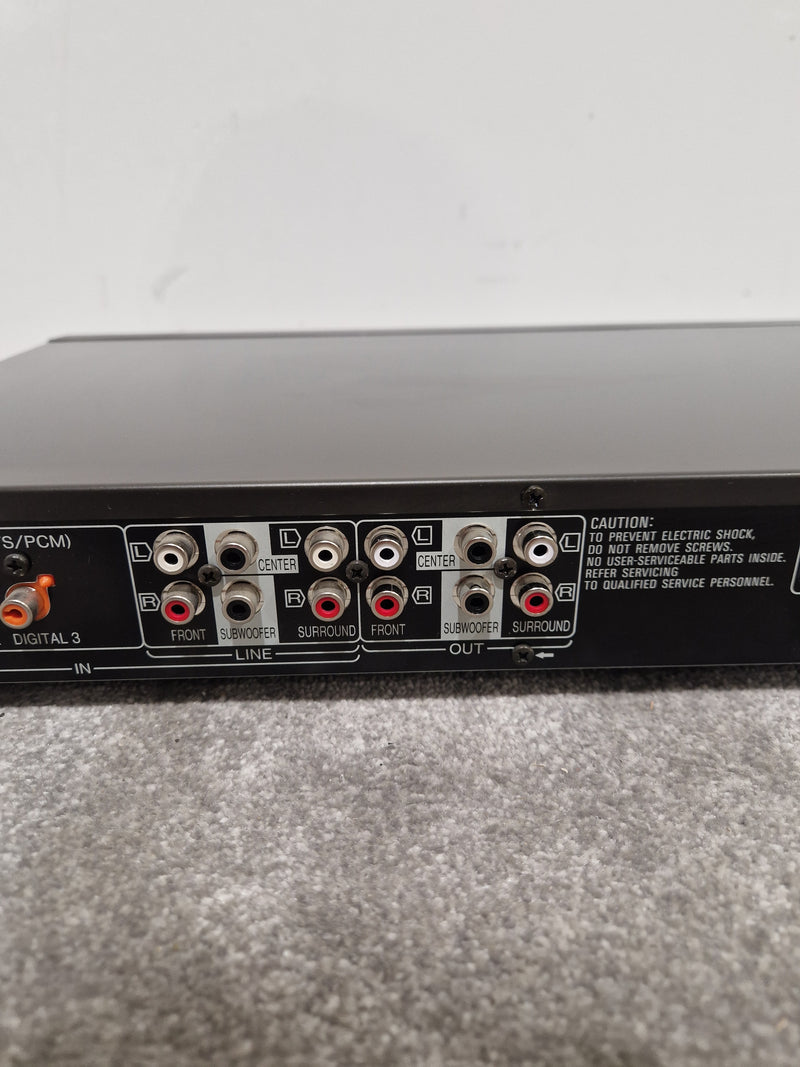 Technics Sh-Ac500d Surround Processor - High Precision Audio - Excellent w/ Original Box & Power Cable & remote control - Image 9