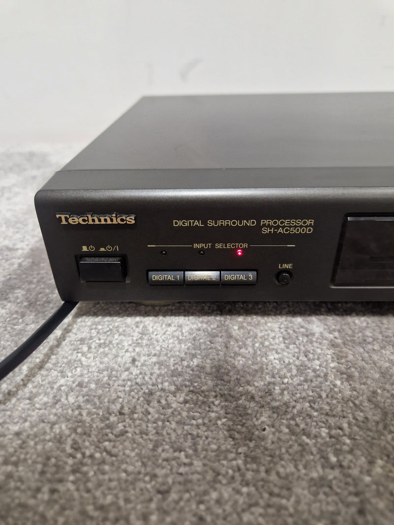 Technics Sh-Ac500d Surround Processor - High Precision Audio - Excellent w/ Original Box & Power Cable & remote control - Image 21
