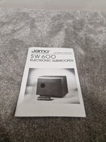 Jamo SW600 Black Subwoofer - Enhanced Bass Response - Very Good w/ Original Box & Control hub - Image 11