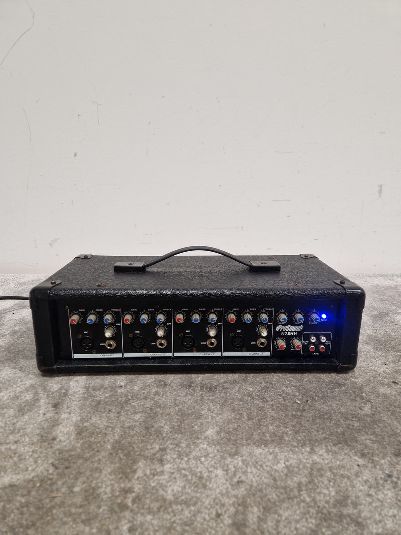 ProSound N73HH - Powered Mixer Head - 4 Channel - Black - Good w/ Power Cable - Image 8