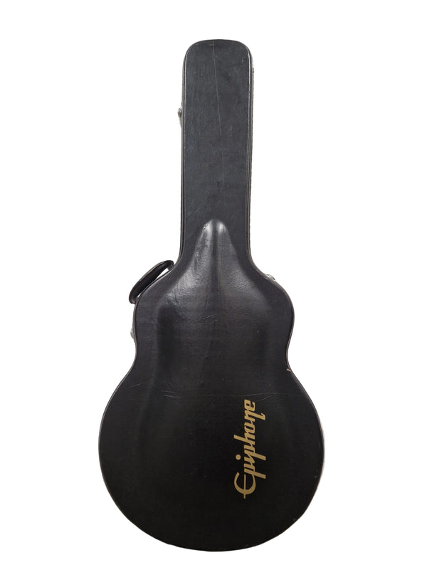 Epiphone Acoustic Hard Guitar Case Black Acoustic Guitar Case - Durable Protection - Excellent