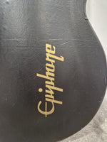 Epiphone Acoustic Hard Guitar Case Black Acoustic Guitar Case - Durable Protection - Excellent - Image 5