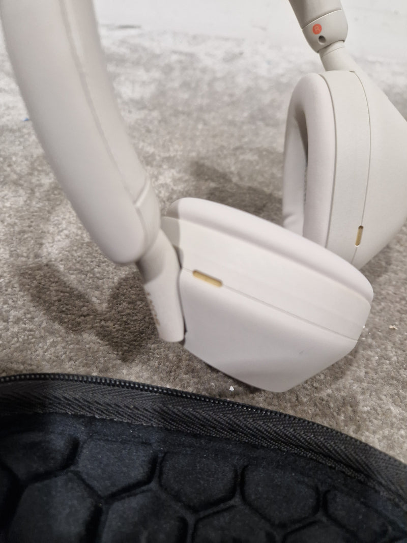 Sony WH-1000XM5 - Wireless Noise Cancelling Headphones - Beige/Cream - Headphones - Excellent w/ Hard Case - Image 8