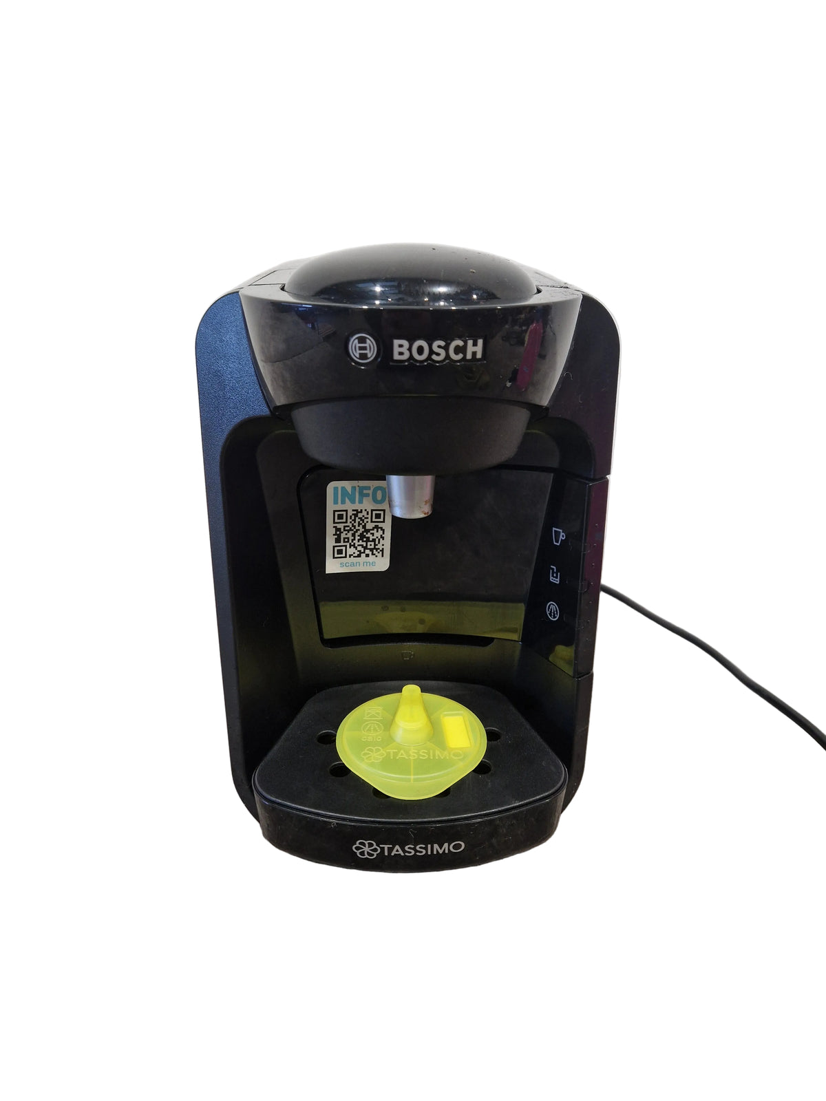 Bosch Tassimo Coffee Machine - Advanced Brewing Technology - Excellent w/ Power Cable