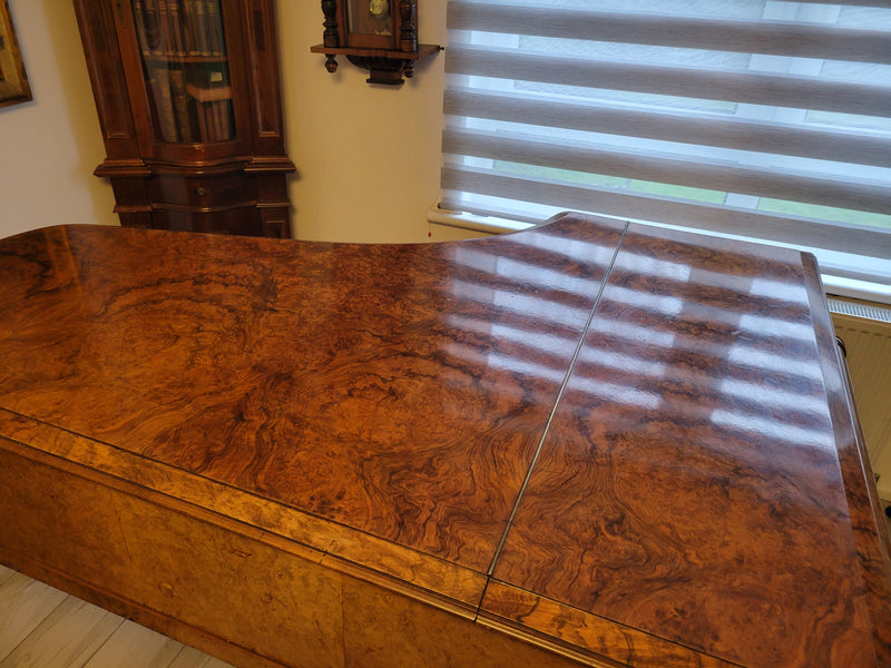 Collard & Collard Grand Piano - Burr Walnut - Excellent (Read Description) - Image 6