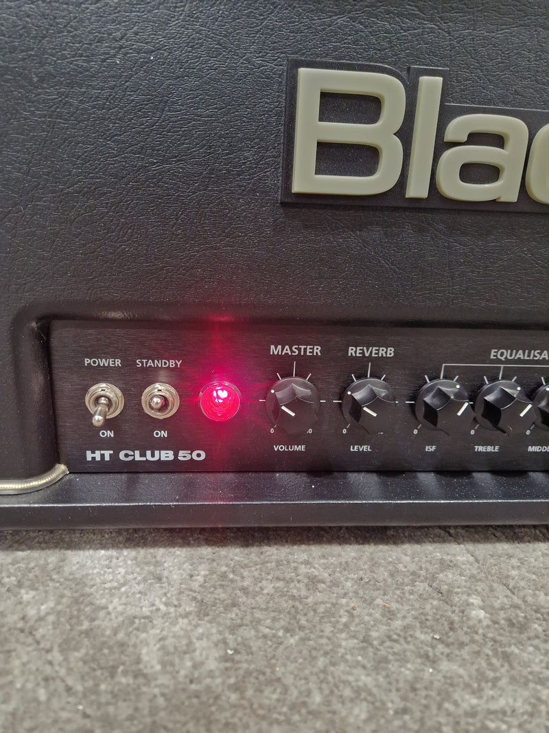 Blackstar HT Club 50 - Guitar Amplifier Head - Black - Guitar Amplifiers - Excellent w/ Footswitch & Cables - Image 9